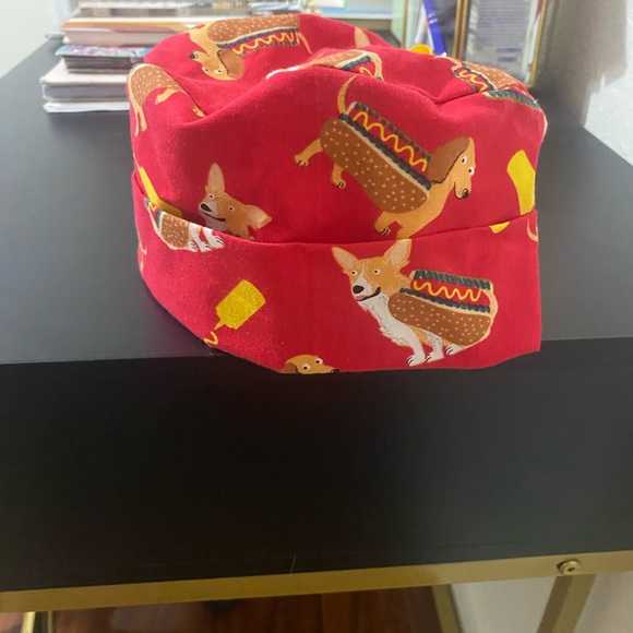 Fold up pony tail scrub hat - Picture 2 of 5